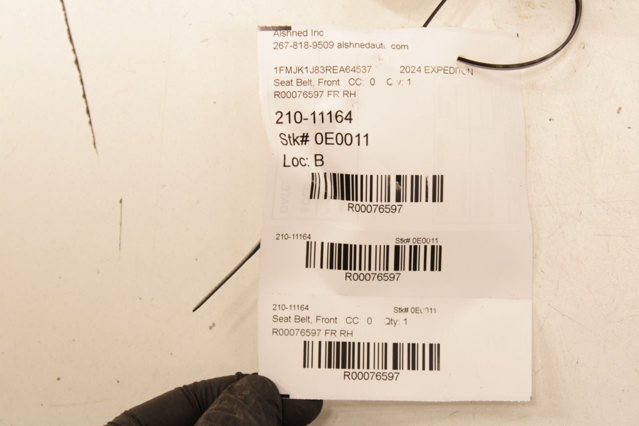 2022-24 Ford Expedition MAX XLT 3.5L Front Passenger RH Side Seat Belt Retractor - Alshned Auto Parts