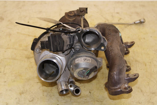 14-20 Maserati Ghibli S Q4 3.0L AWD Right Side Engine Turbocharger Manifold 57K - Alshned Auto Parts