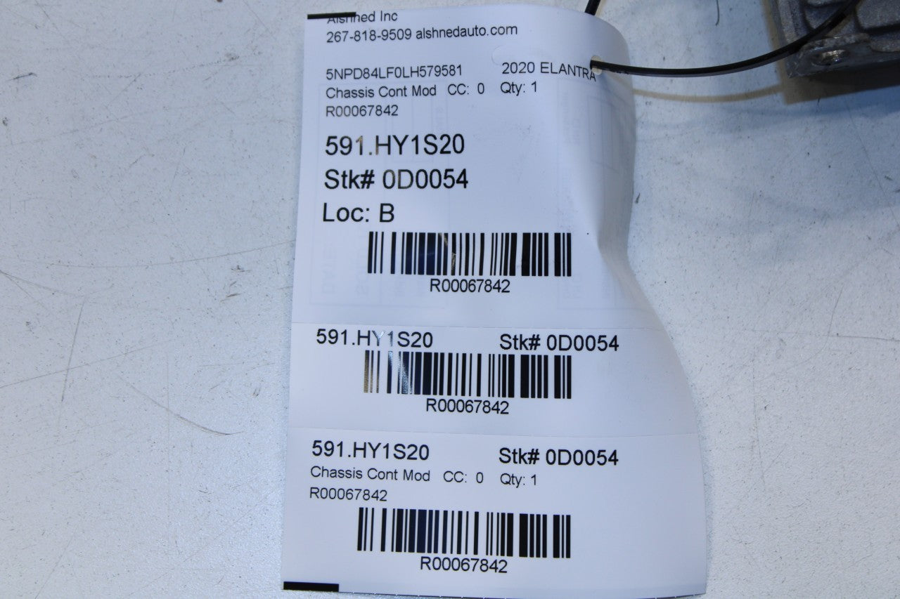 2019-20 Hyundai Elantra SEL 2.0L MDPS Power Steering Control Module F2563-99505 - Alshned Auto Parts