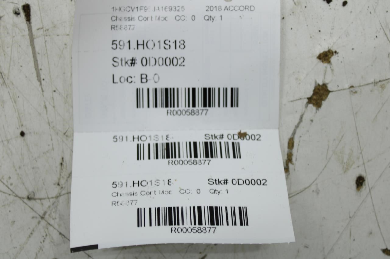 2018-2020 Honda Accord Body Computer Control Module BCM BCU 39670-TVA-012 OEM - Alshned Auto Parts