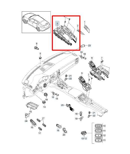 2014-2016 Porsche Panamera 4 Console AC Heater Temp Climate Control Panel *ReaD* - Alshned Auto Parts