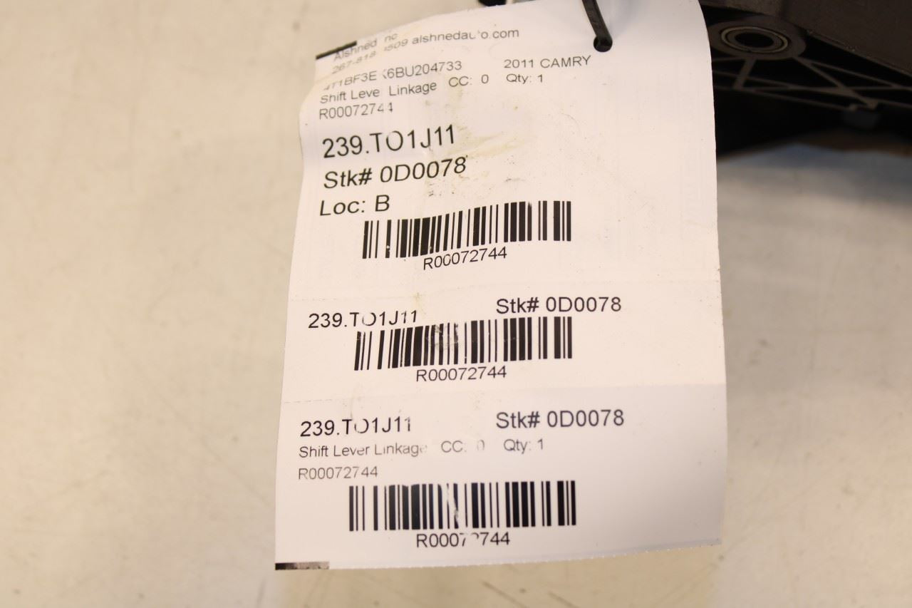 2007-11 Toyota Camry LE 2.5L FWD Automatic Transmission Gear Shifter Lever Knob - Alshned Auto Parts