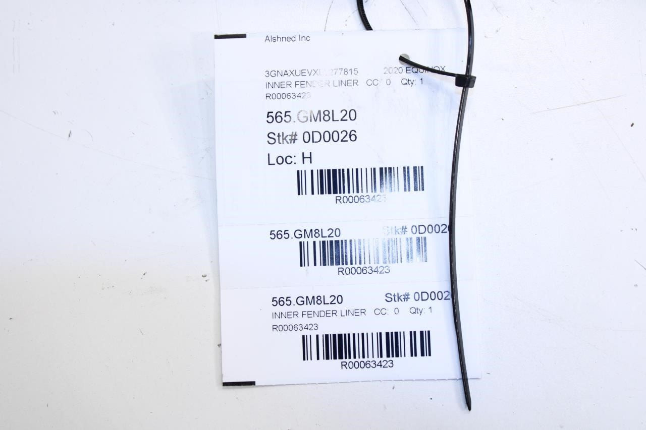 18-2024 Chevrolet Equinox LT Front Left Wheelhouse Liner Splash Shield 84364222 - Alshned Auto Parts