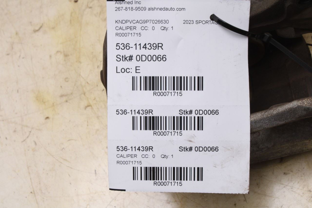 2023-2025 Kia Sportage Hybrid EX Front Right Side Brake Disc Caliper 58130-P0101 - Alshned Auto Parts
