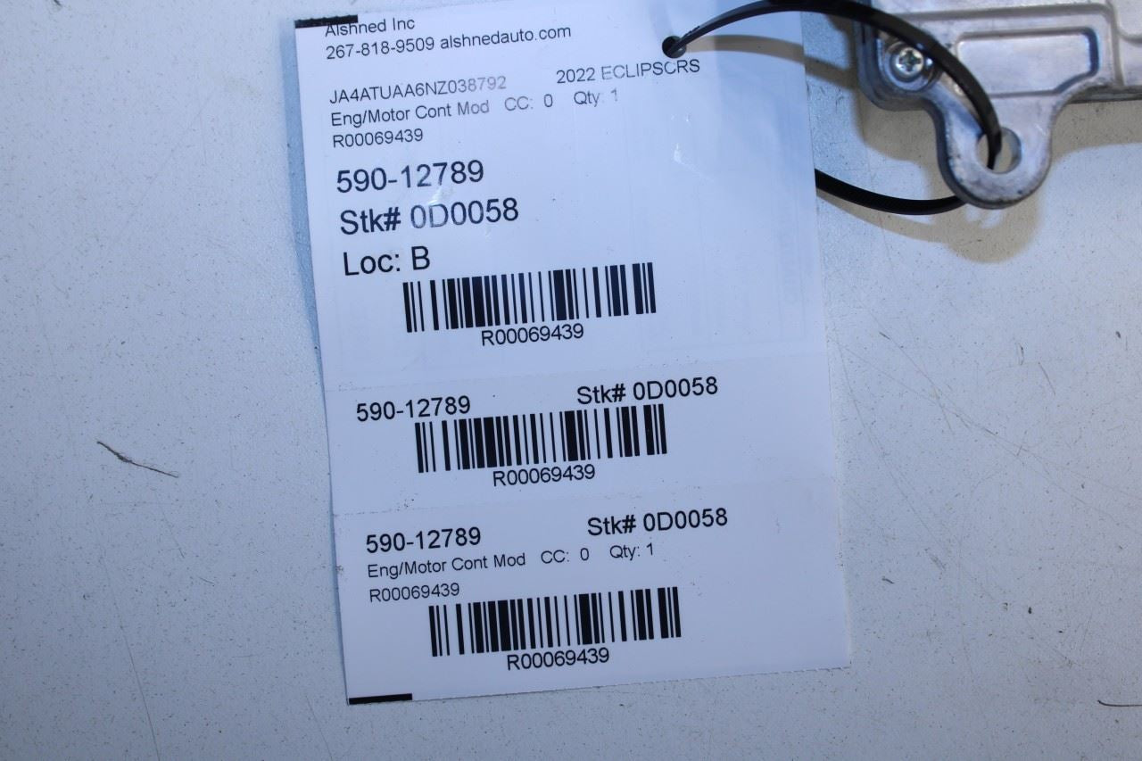 22-2024 Mitsubishi Eclipse Cross ES 1.5L Engine Control Module ECU ECM 1860A675 - Alshned Auto Parts