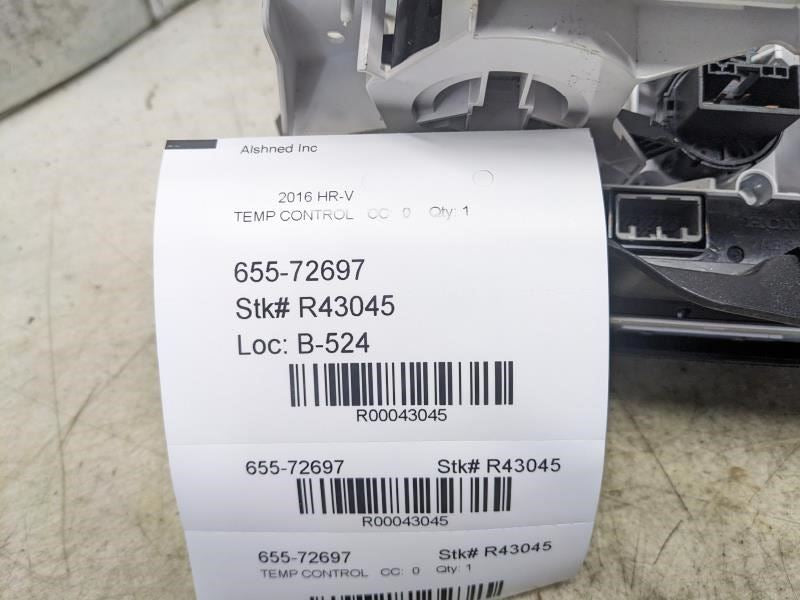 2016-2020 Honda HR-V AC Heater Temperature Climate Control 79510-T7W-A01ZB OEM - Alshned Auto Parts