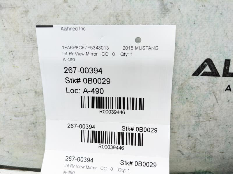 2015-2023 Ford Mustang Interior Rear View Mirror FU5A-17E678-TC OEM - Alshned Auto Parts