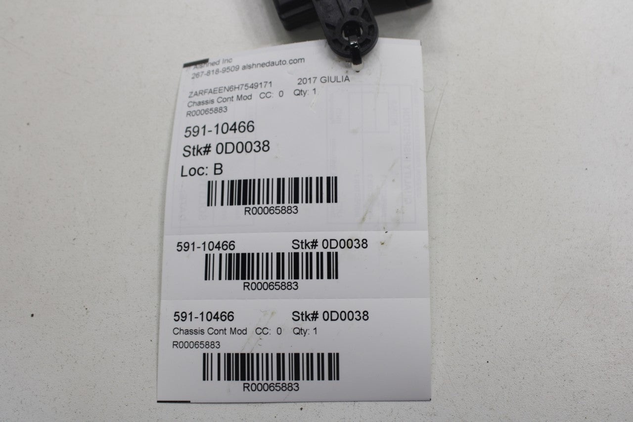 2017-2024 Alfa Romeo Giulia Ti AWD 2.0L Parking Assist Computer Control Module - Alshned Auto Parts