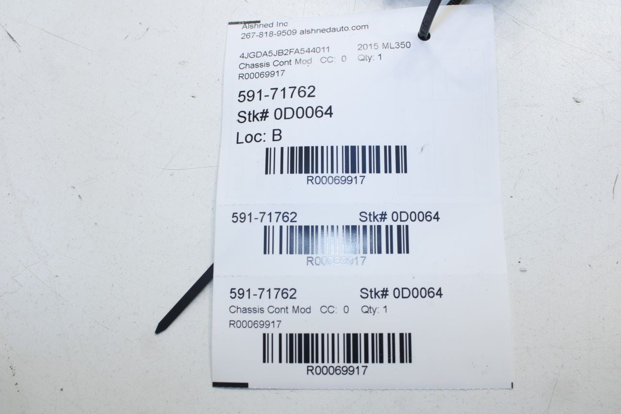 2013-2015 Mercedes-Benz ML350 Communication Interface Module 172-900-28-09 OEM - Alshned Auto Parts