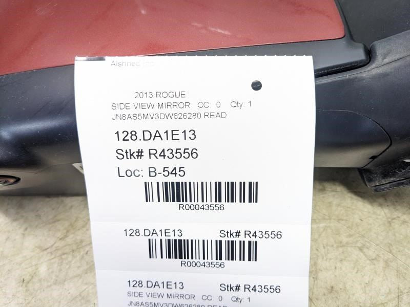 2012-13 Nissan Rogue Right Passenger Side Rearview Mirror 96301-1VX1A OEM *ReaD* - Alshned Auto Parts