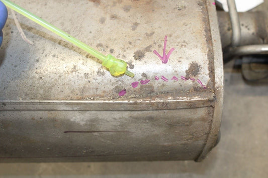 2012 Jaguar XF Portfolio 5.0L Rear Left Exhaust Muffler w/ Tip CX23-5232-BA OEM - Alshned Auto Parts