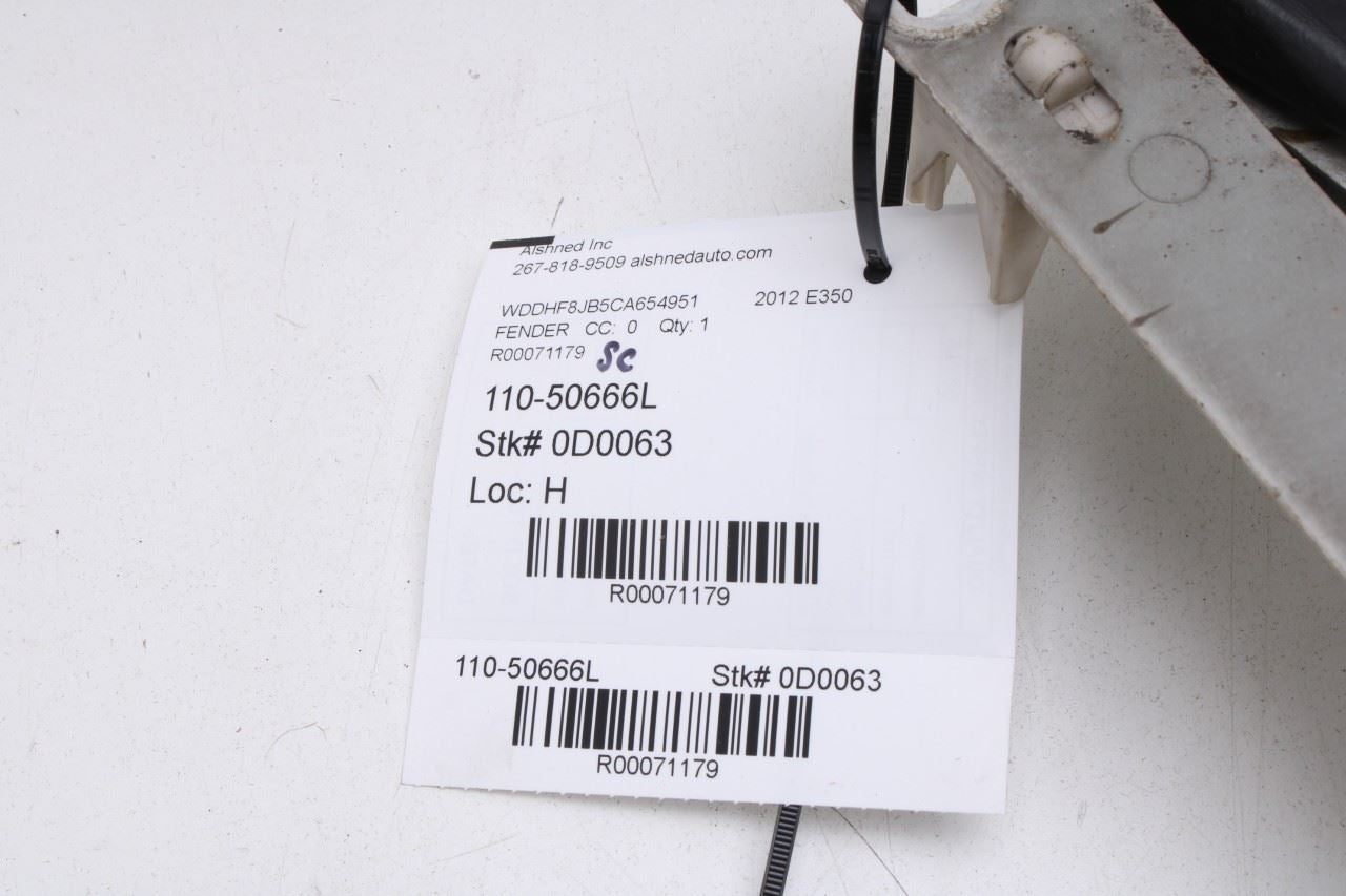 2010-2016 Mercedes-Benz E350 Sport 4Matic Front Left Fender Panel 212-880-11-18 - Alshned Auto Parts
