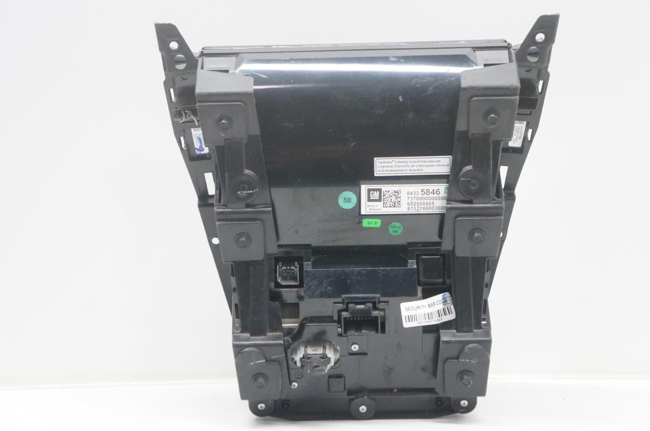 2013-2014 Cadillac ATS Radio Faceplate Control with Receiver and Display *ReaD* - Alshned Auto Parts