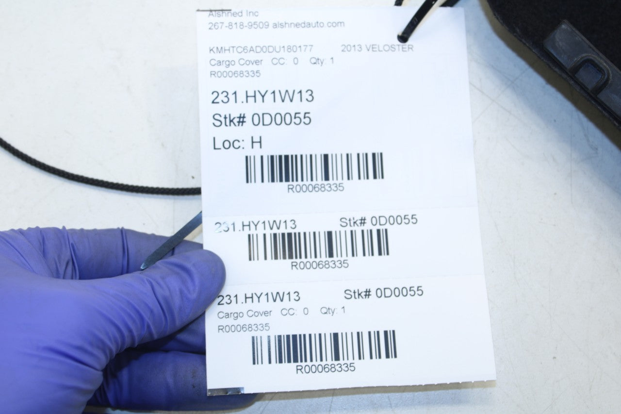 2011-17 Hyundai Veloster Rear Cargo Luggage Panel Trim Lift Shelf 85930-2V000RY - Alshned Auto Parts