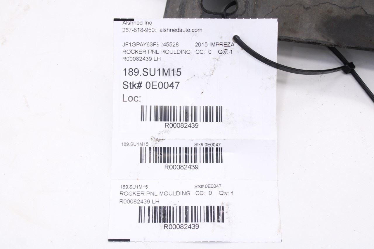 2012-16 Subaru Impreza Sport Left Rocker Skirt Panel Molding 96051FJ010NN *ReaD*14