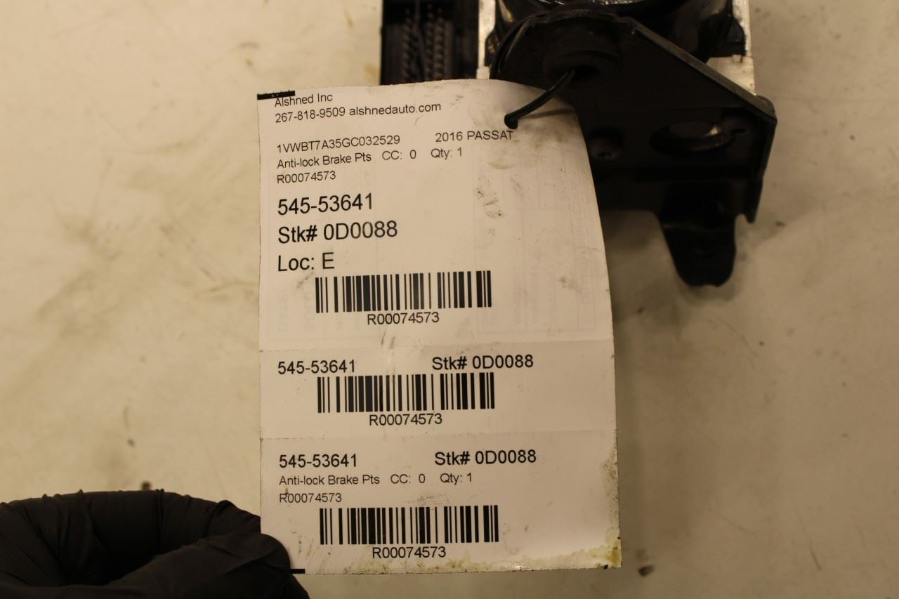 2016-2019 Volkswagen Passat SE 1.8L FWD ABS Anti Lock Brake Pump Control Module18