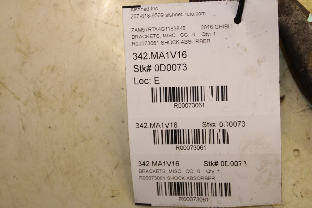 2014-20 Maserati Ghibli S Q4 Front Shock Strut Absorber Lower Mount Support Left - Alshned Auto Parts