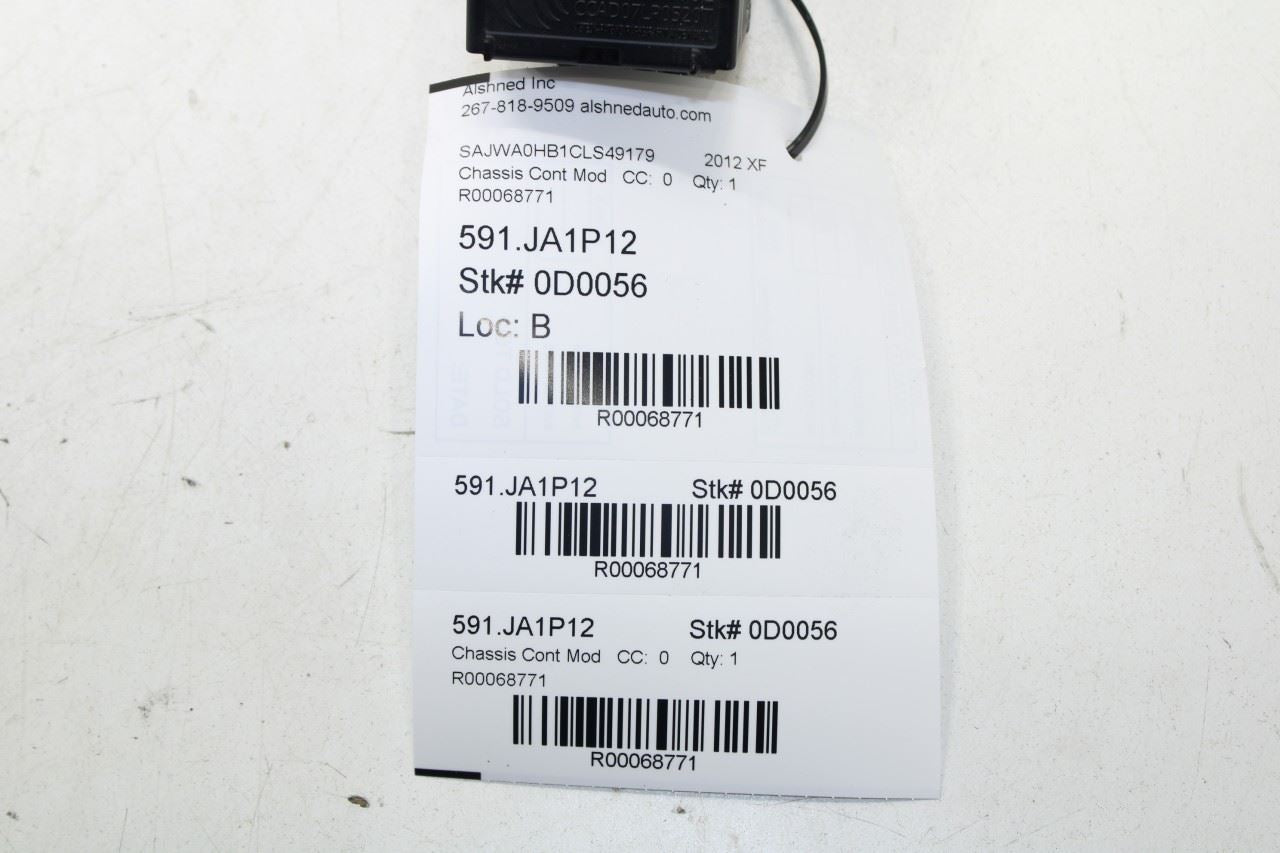 2010-2015 Jaguar XF Portfolio 5.0L Ignition Start Lock Electric Control Module - Alshned Auto Parts