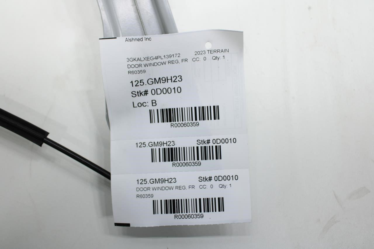 2018-2024 GMC Terrain Denali Front Right Door Window Regulator w/ Motor 84578844 - Alshned Auto Parts