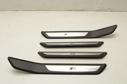 2010-15 BMW 750Li xDrive FR and RR Right and Left Door Sill Scuff Plate Set of 4 - Alshned Auto Parts