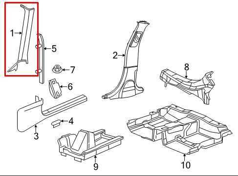 2015-23 Dodge Charger GT AWD Front Right and Left Windshield A Pillar Cover Trim - Alshned Auto Parts