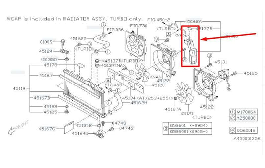 2009-2013 Subaru Forester Radiator Coolant Reservoir Bottle 45150AG001 OEM - Alshned Auto Parts