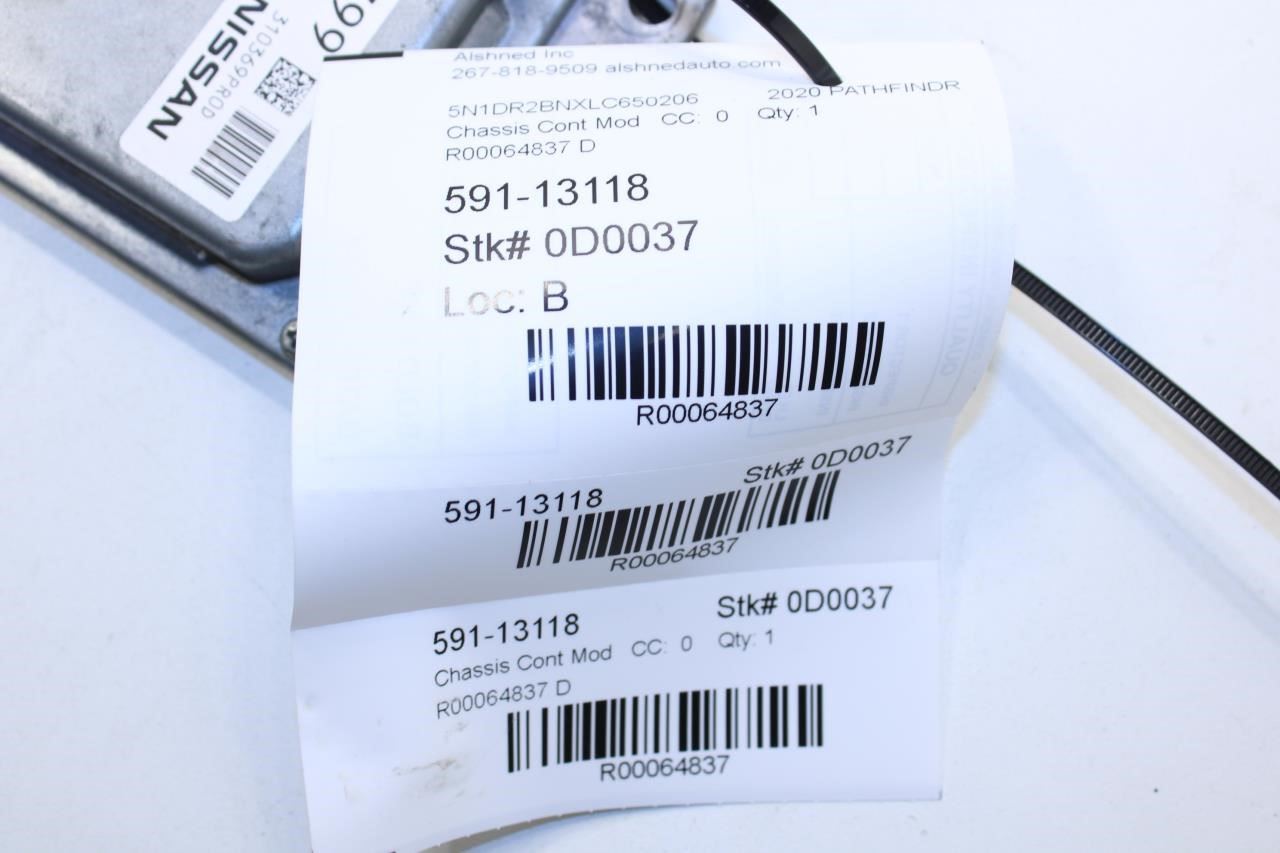 2018-2020 Nissan Pathfinder SV Transmission Computer Control Module TCM *ReaD* - Alshned Auto Parts