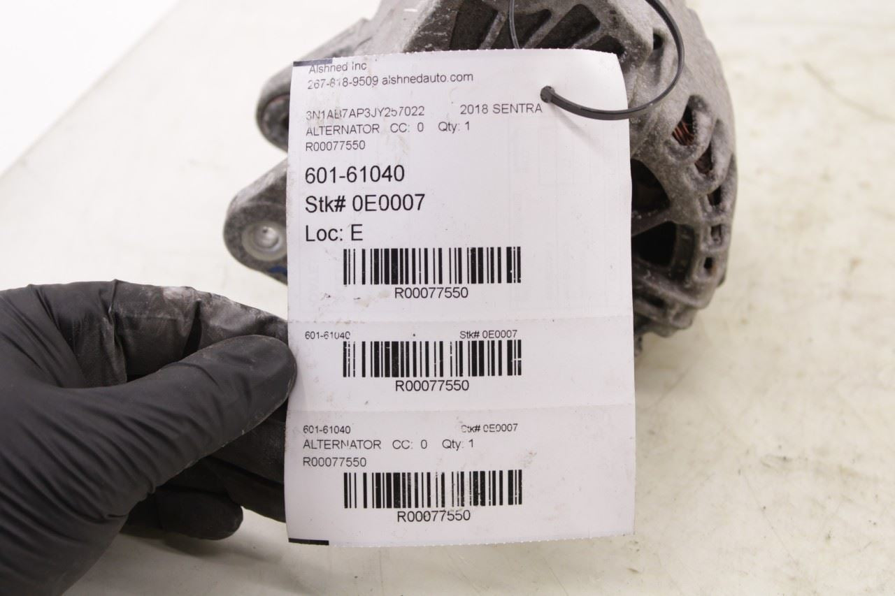 2013-2019 Nissan Sentra SL 1.8L Engine Alternator Generator 14V 110A 23100-3SH2B - Alshned Auto Parts
