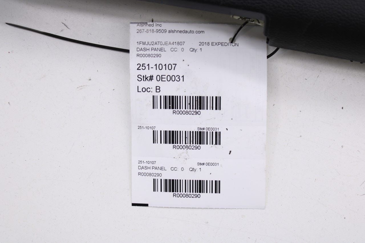 18-21 Ford Expedition Limited Left Dash Knee Bolster Cover Trim JL1B-78044F08-EC - Alshned Auto Parts