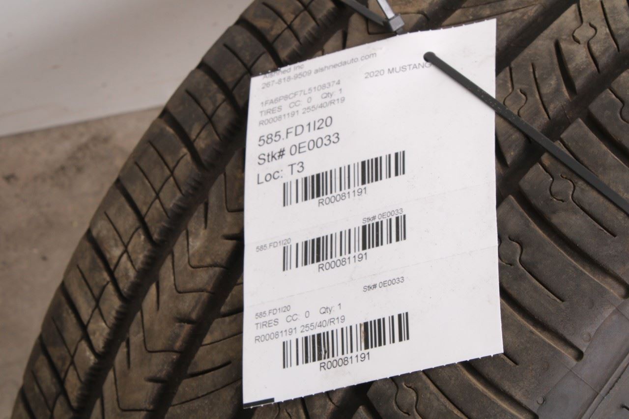 2024 Tire Michelin Pilot Sport All Season 4 255/40ZR19 100Y R811917