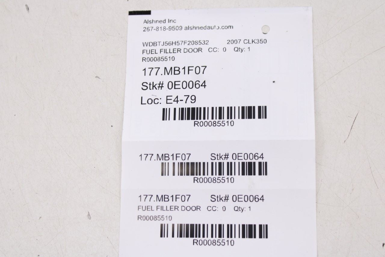 2006-2009 Mercedes-Benz CLK 350 3.5L Fuel Tank Filler Door Lid Cover 209750020612