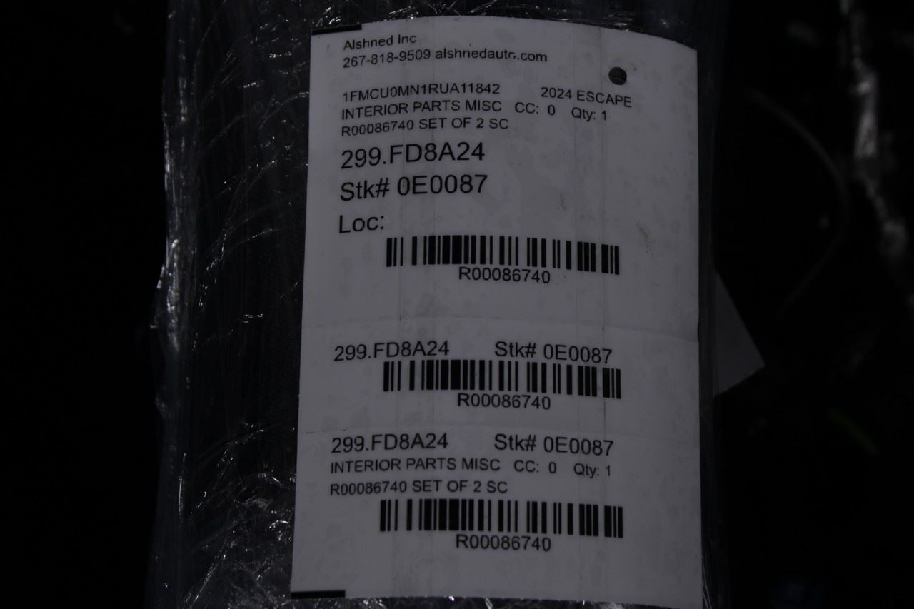 2023-2026 Ford Escape ST Front Right and Left A-Pillar Interior Trim Set of 2 - Alshned Auto Parts
