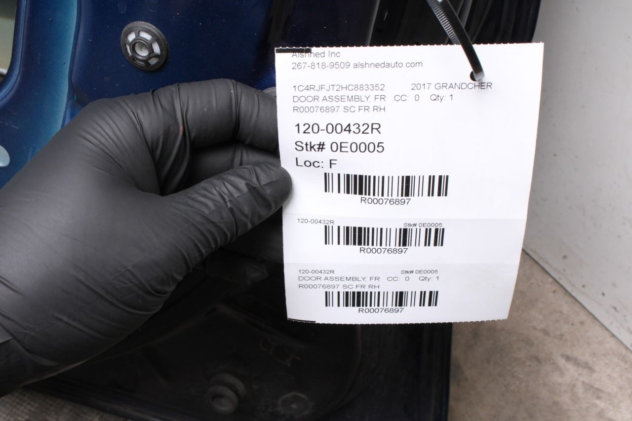 2011-21 Jeep Grand Cherokee Summit Front Right Side Door Shell Panel 68274938AB - Alshned Auto Parts