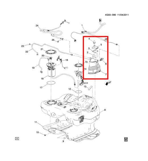 13-19 Cadillac XTS 3.6L AWD Fuel Vapor Evaporator Emission Canister 85614632 OEM - Alshned Auto Parts