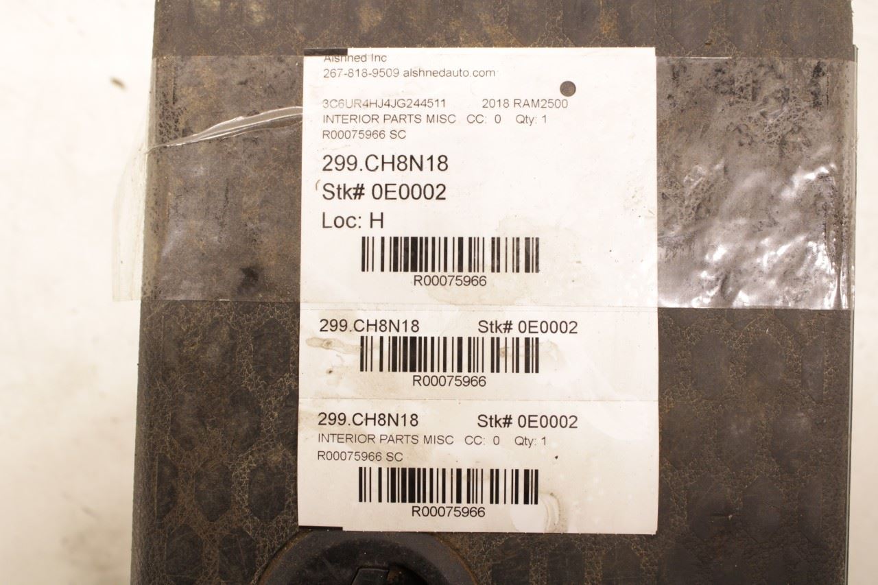 13-20 RAM 2500 Tradesman Rear 2nd Row Floor Cargo Liner Storage Tray 68154661AB - Alshned Auto Parts