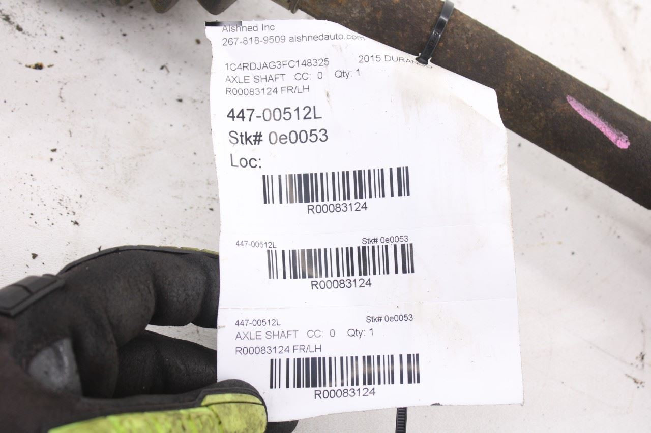 2011-2025 Dodge Durango SXT AWD Front Left Driver Side CV Axle Drive Half Shaft11