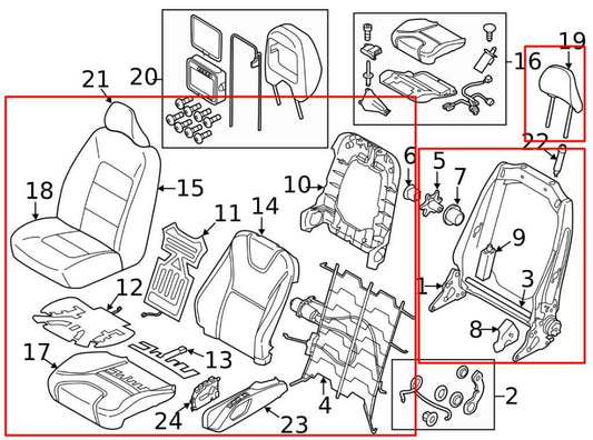 2015 Volvo S60 T5 Premier 2.0L FWD Front Driver Left Side Seat Complete 31379413 - Alshned Auto Parts