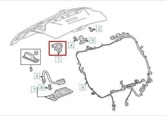 2018-2024 GMC Terrain Denali Rear Liftgate Lock Latch Actuator w/ Motor 13542450 - Alshned Auto Parts