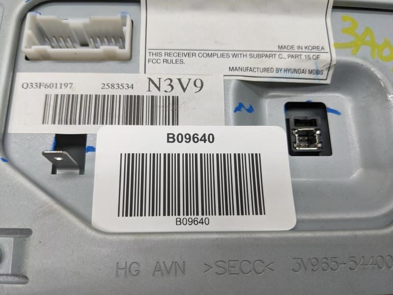 2015-2016 Hyundai Azera Dash Information Navigation Display Screen 96525-3V530 - Alshned Auto Parts