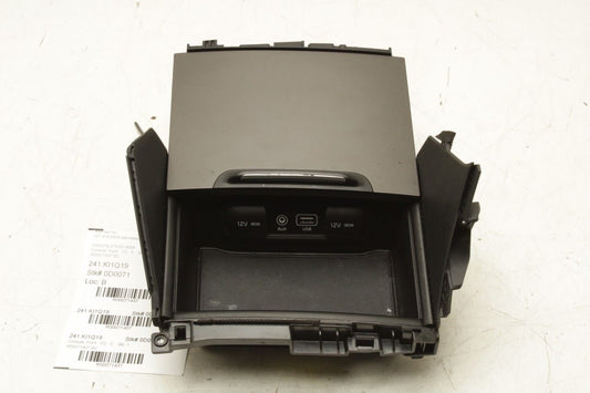 19-20 Kia Optima LX 2.4L Center Console Storage Tray Trim Panel w/ Power Outlets - Alshned Auto Parts