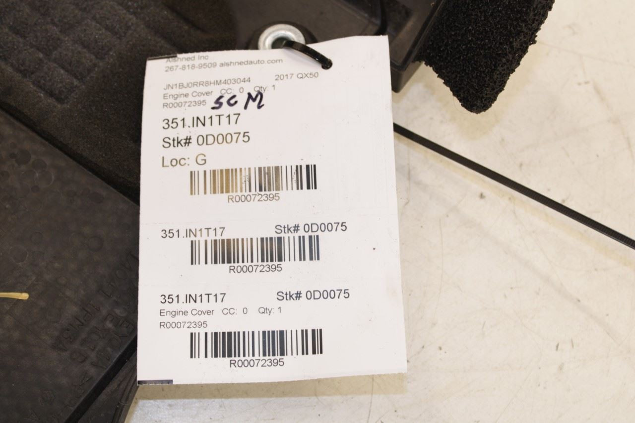 2014-2017 Infiniti QX50 3.7L Engine Appearance Motor Cover 14041-EY04A OEM *ReaD - Alshned Auto Parts