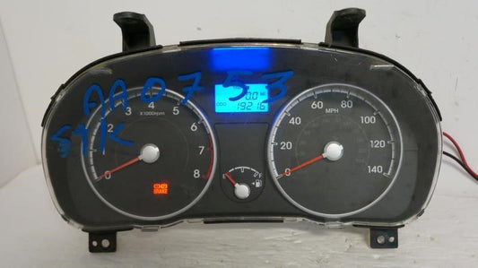 2006-11 Hyundai Accent GLS 1.6L Speedometer Gauge Instrument Cluster 19K Mileage - Alshned Auto Parts