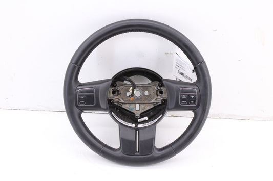 2011-18 Jeep Wrangler Unlimited Sport Steering Wheel Leather w/ Control Buttons - Alshned Auto Parts