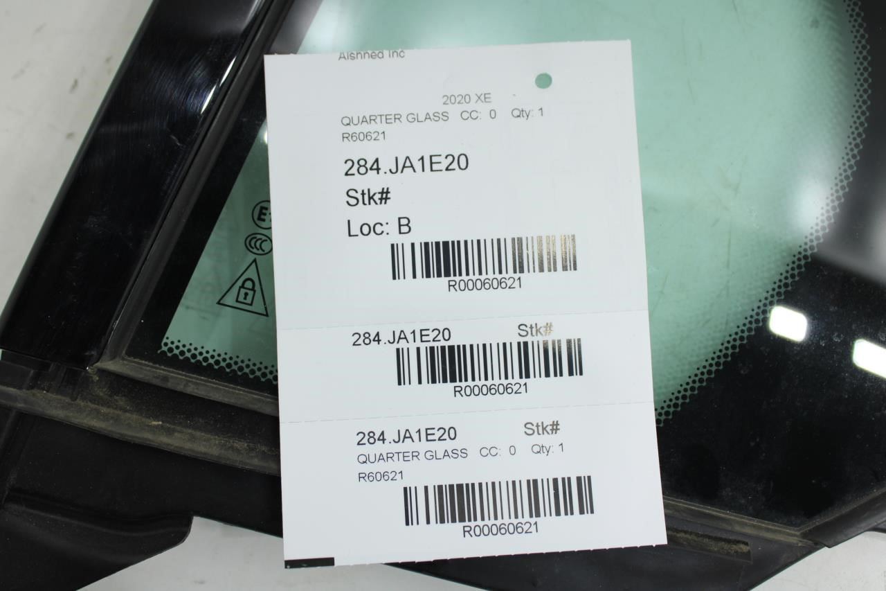 2017-20 Jaguar XE R-Dynamic S Rear Left Door Fixed Quarter Window Glass T4N13750 - Alshned Auto Parts