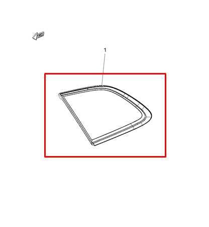 2019-2022 Jeep Cherokee Latitude Rear Right Passenger Side Quarter Window Glass - Alshned Auto Parts