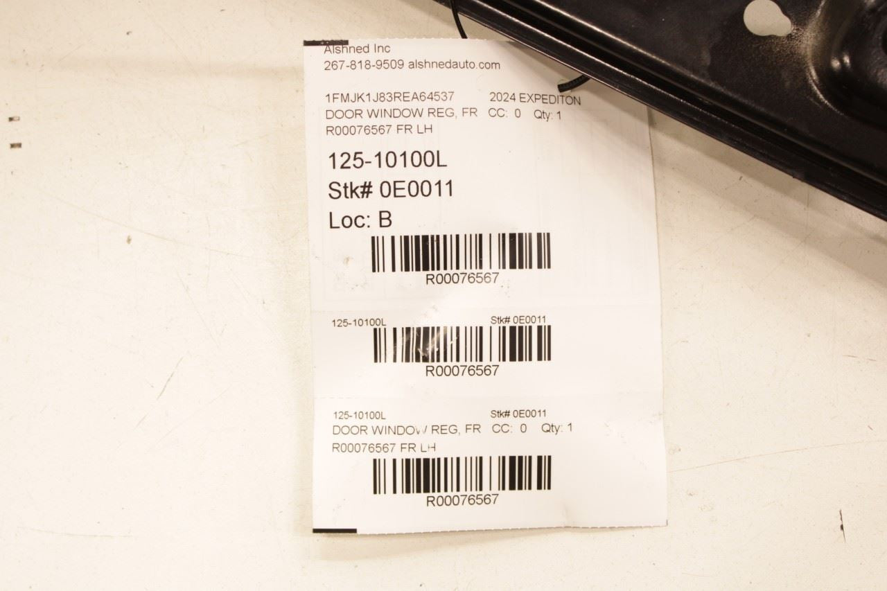 2018-2026 Ford Expedition MAX XLT Front Left Side Door Window Regulator w/ Motor - Alshned Auto Parts