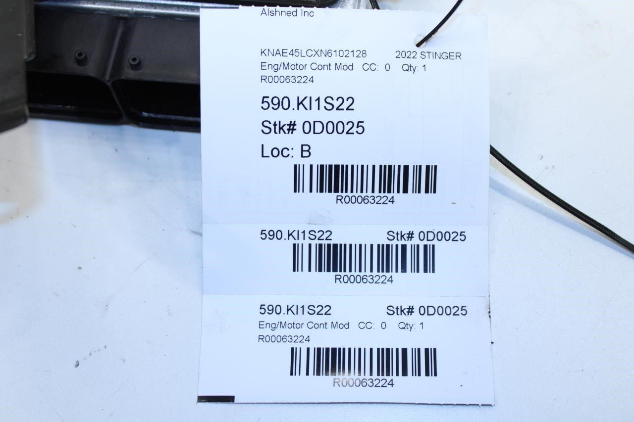 22-2023 Kia Stinger 3.3L GT1 Engine Computer Control Module ECU ECM 39111-3L028 - Alshned Auto Parts