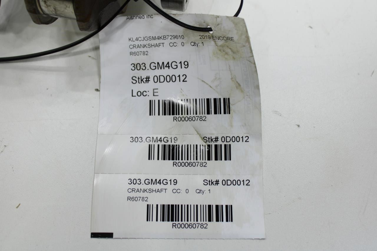 2016-2019 Buick Encore 1.4L Engine Crankshaft 12639815 OEM - Alshned Auto Parts