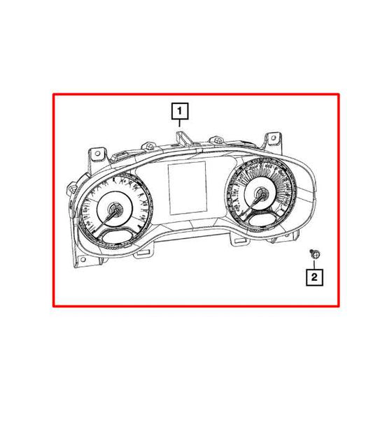 19-22 Jeep Renegade Sport 2.4L Speedometer Gauge Instrument Cluster 62K Mileage - Alshned Auto Parts