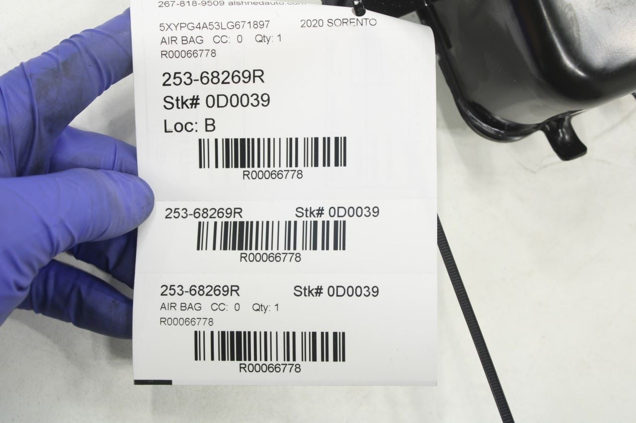 2016-2020 KIA Sorento LX Front Passenger Right Side Dash Air Bag 84530-C6500 OEM - Alshned Auto Parts